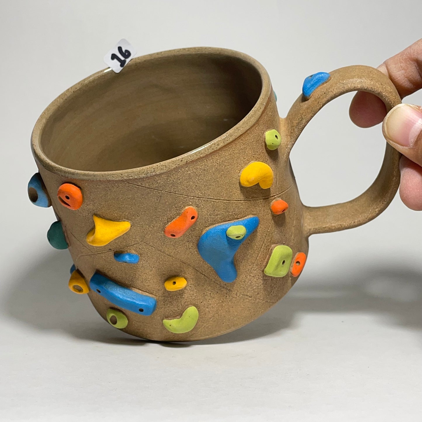 Climbing Mugs - Toasty Brown Clay (12oz) (Maker's Pick!)