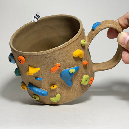 Climbing Mugs - Toasty Brown Clay (12oz) (Maker's Pick!)