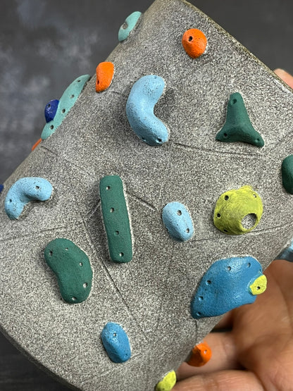 Granite Climbing Cup with Hold Handle 11-15oz - Handsculpted