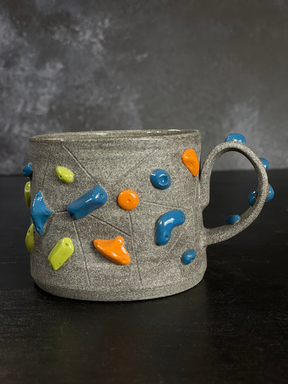 Granite Climbing Mug 8-10oz - Handsculpted - SAMPLES