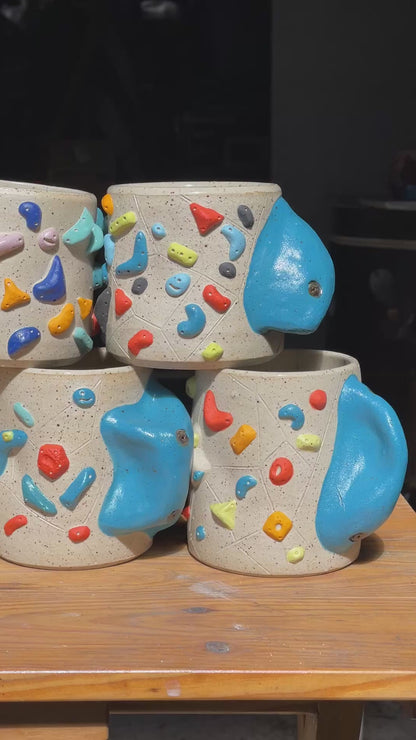 Buff Speckled Cups - OVERFIRED/SECONDS